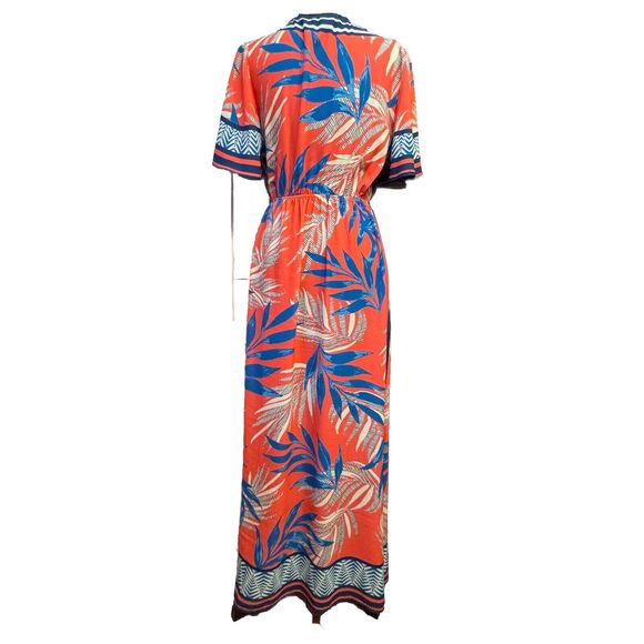 Flying Tomato Dress Small Womens Maxi Long Length Tropical Festival Boho Cruise - Picture 5 of 9